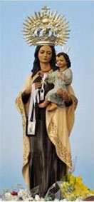 Virgen del Carmen de la aldea de Los Pérez