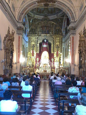 Novena en honor a la Virgen de Consolación de Osuna. Foto: R.C.
