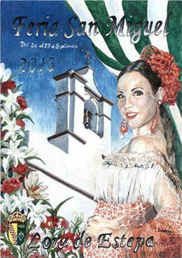 Cartel de la Feria de Lora 2013