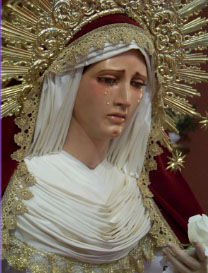La Virgen de la Encarnación que se venera en la Iglesia de Fátima de Osuna