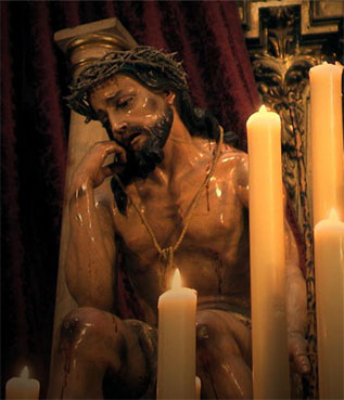 Santo Cristo de las Penas de la Hermandad de San Pedro. Foto: web de la cofradía.