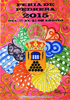 Cartel de la Feria de Pedrera, obra de Paco Cornejo Jiménez